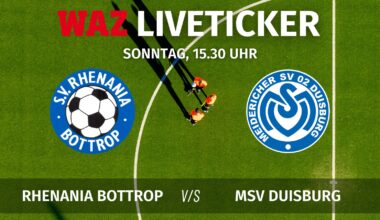 Rhenania Bottrop empfängt den MSV Duisburg