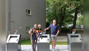 Müll verschwindet im Boden: Neue Müllanlagen in Essen-Huttrop