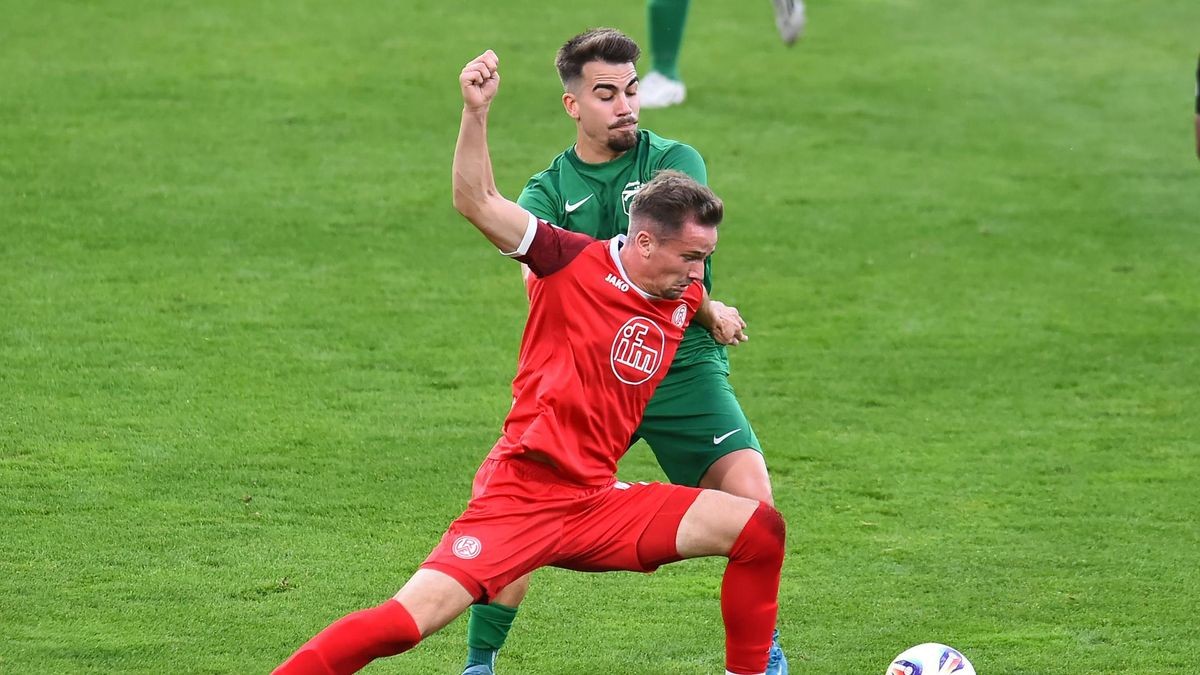 Nils Kaiser erzielte das Siegtor für Rot-Weiss Essen gegen den BVB II.