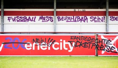 Fans des nächsten Heim-Gegners Osnabrück sind in Randale-Laune