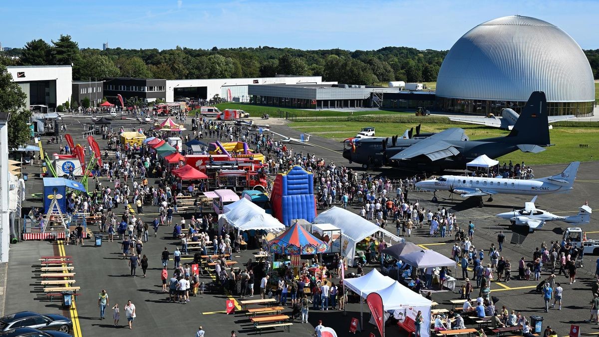 #FreizeitMH #HeimatMH 100 Jahre Flughafen Essen/Mülheim - Familienfest