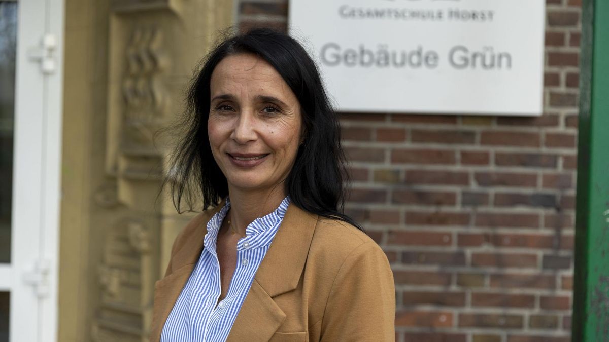 Jessica Joeck, Schulleiterin der Gesamtschule Horst: „An unserer Schule und im Stadtteil selbst haben wir ein gutes Miteinander.“