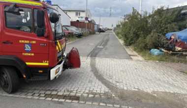 200 Meter lange Ölspur in Gewerbegebiet
