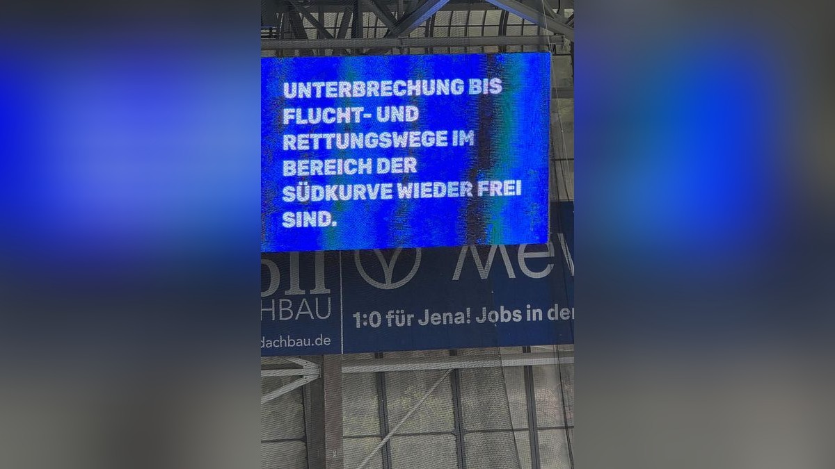 Drohender Spielabbruch