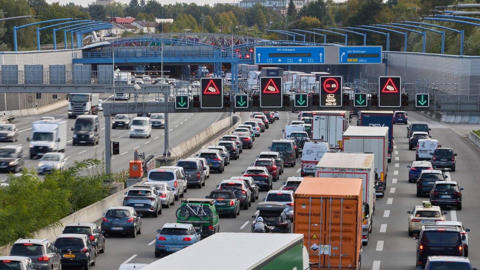 A7 ist nach Vollsperrung wieder frei