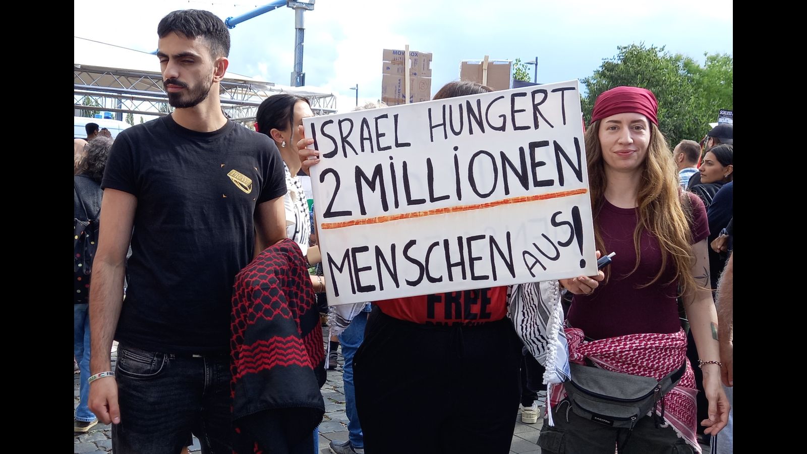 „United-4-Gaza": Großdemonstration in Frankfurt am Main