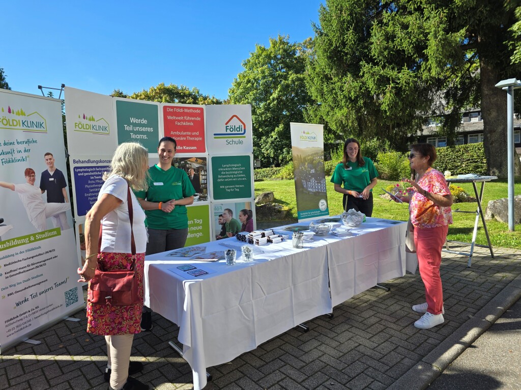 Földiklinik in Hinterzarten gibt beim Tag der offenen Tür Einblicke in moderne Lymphologie - Hinterzarten