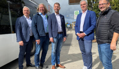 Echtzeit-Fahrgastinformationen an über 460 Haltestellen in der Region