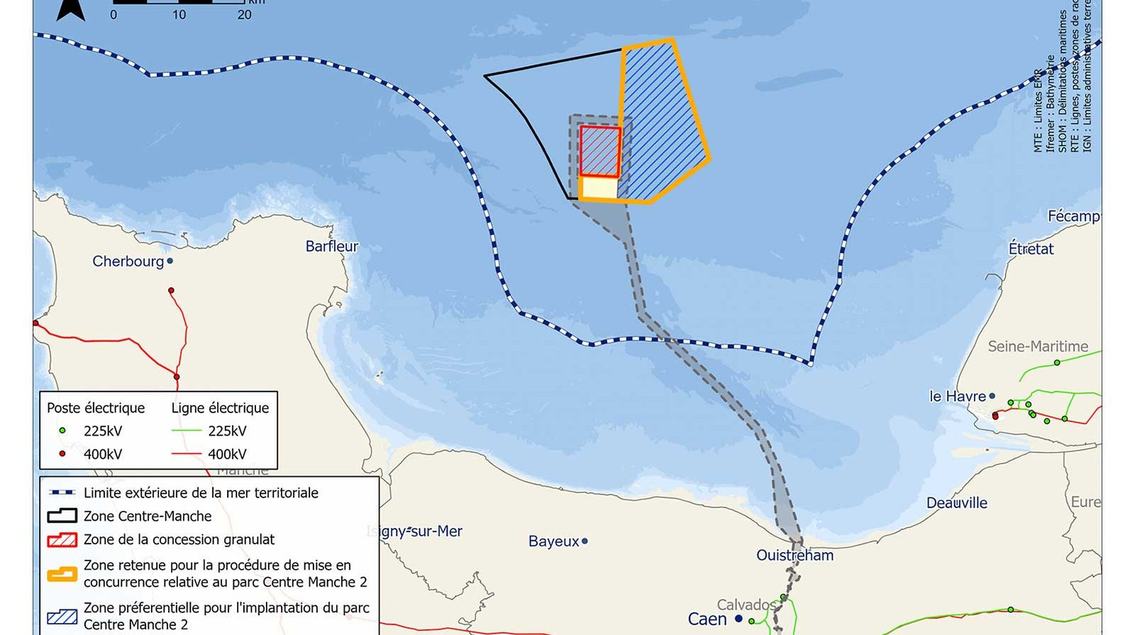 Normandie bekommt Schwimmwindpark, keine Investoren für Atlantikprojekt