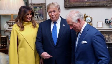 Massenproteste angekündigt: Trump wird in Großbritannien von der Öffentlichkeit ferngehalten