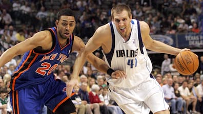 Wurde 2007 erster MVP der NBA aus Europa: Dirk Nowitzki.