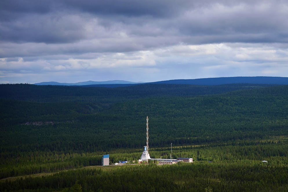 Das Esrange Space Center im schwedischen Kiruna.