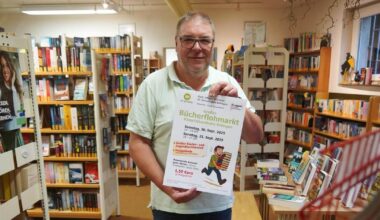 25 Jahre im Dienst des Buches: Der Bücherflohmarkt in Bilfingen ist beliebt - Region