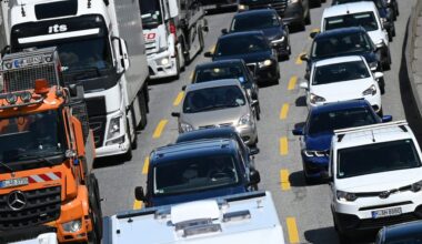 Elbtunnel gesperrt: Lange Staus auf A7 und A1 rund um Hamburg