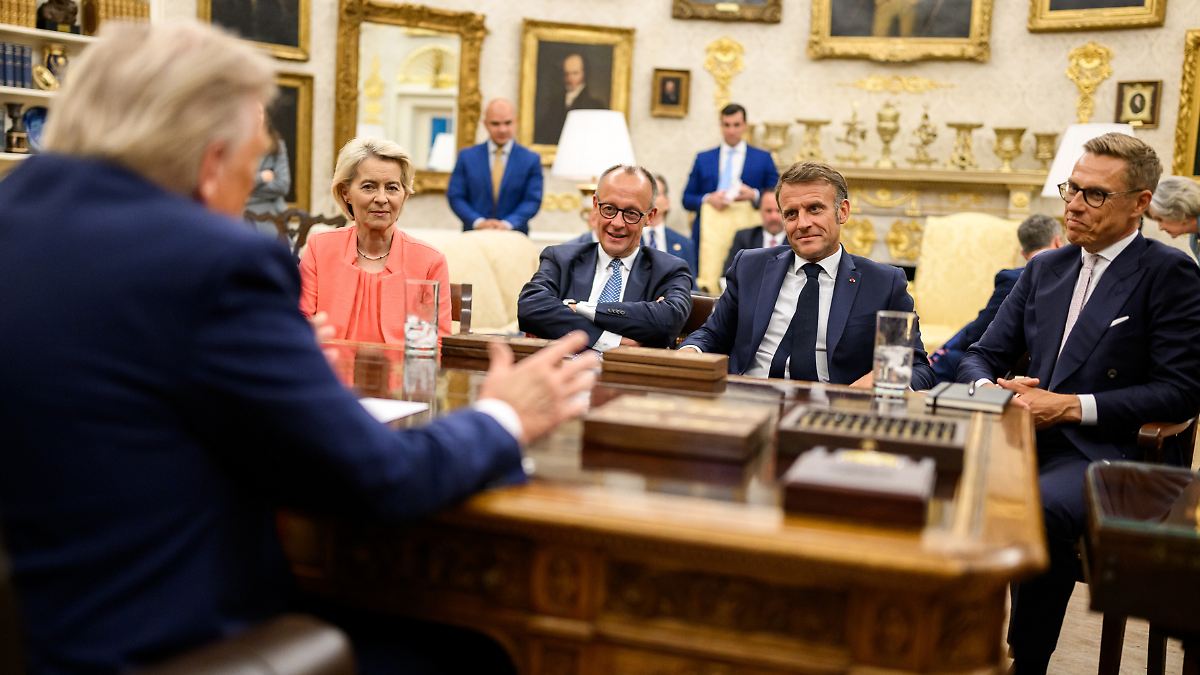"Kaufen weiter russisches Öl": Trump macht EU-Staaten in Gespräch schwere Vorwürfe
