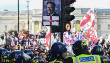 Rechte mobilisieren Zehntausende: London reagiert scharf auf Rede von Elon Musk bei Demo