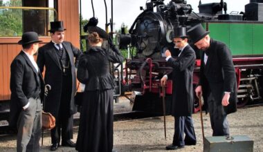 Festlichkeiten zu 141 Jahre Lößnitzgrundbahn in Radebeul