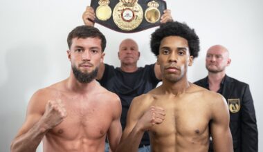 Das Wiegen zur heutigen Fightcard des Jahres in Deutschland!