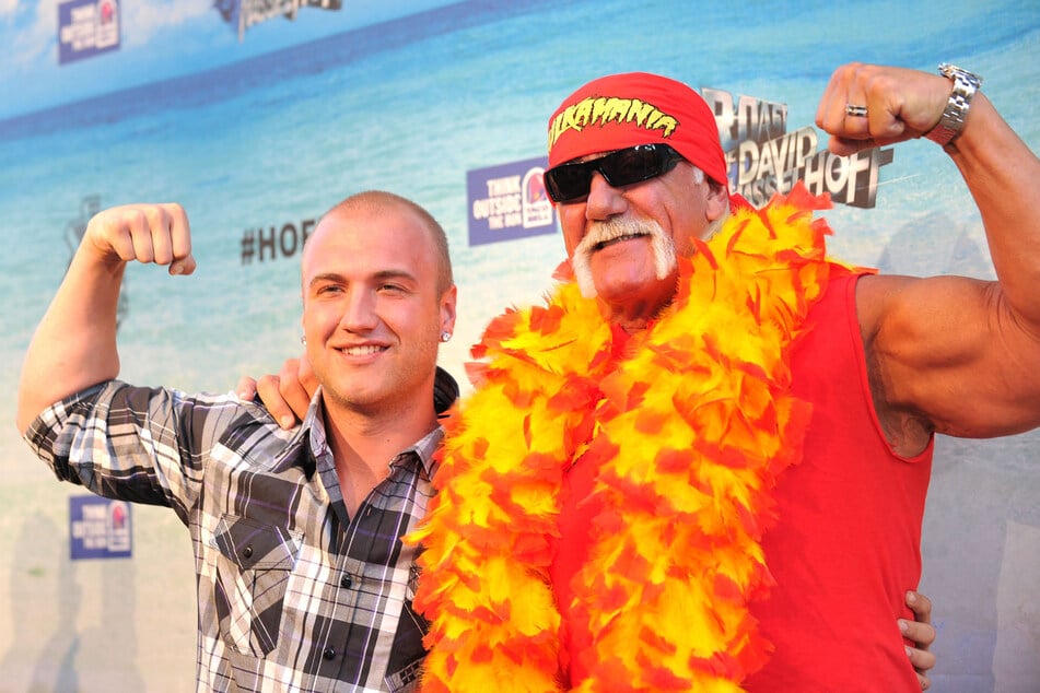Nick Hogan (35, l.) an der Seite seines berühmten Vaters, Hulk Hogan (†71). (Archivbild)