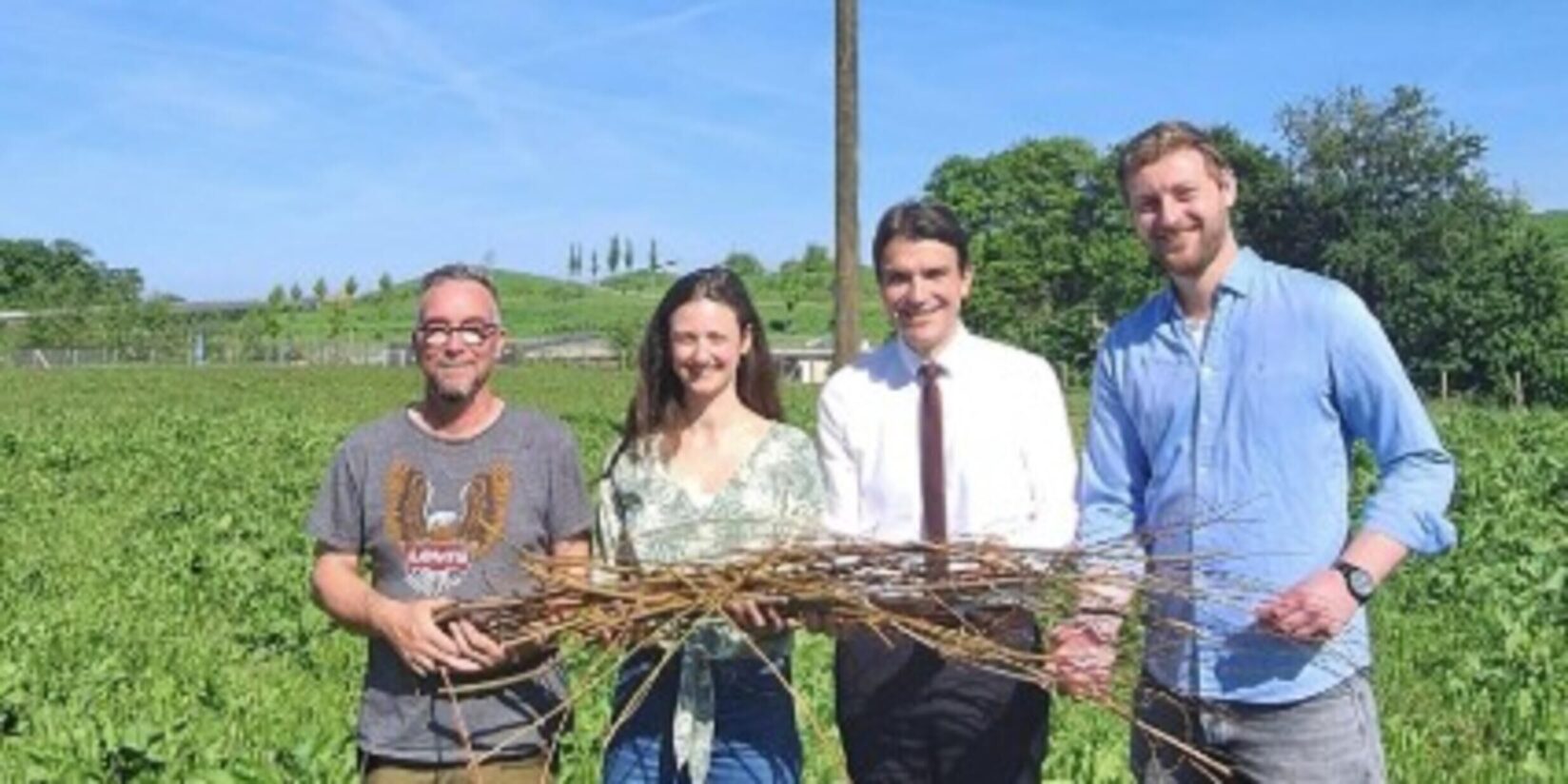 Storchennest im Emscherland wieder weg EGLV dreht Projekt-Idee zurück