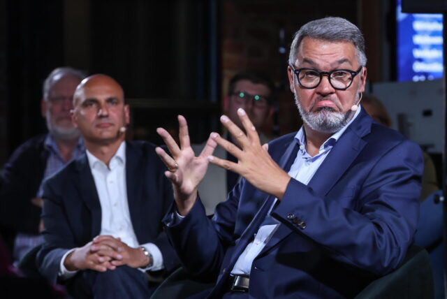Thomas Westphal beim OB-Duell