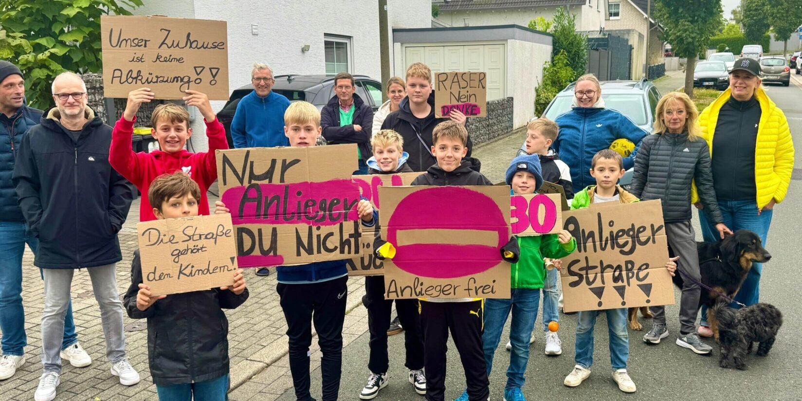 Dortmund: Wohnstraße erstickt im Verkehr