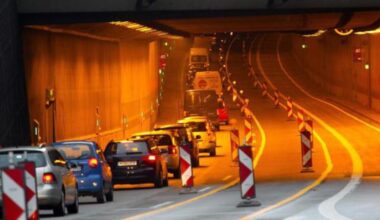 Spursperrung im Tunnel Wambel – Live-Verkehrsticker