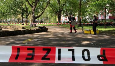 Die Polizei hat ihre Präsenz rund um den Blücherpark in der Dortmunder Nordstadt verstärkt, weil sich Beschwerden von Anwohnern häufen. Die Aufnahme zeigt einen Einsatz aus der Vergangenheit.