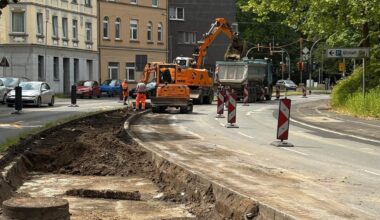 Baustelle am Altstadtring in Castrop-Rauxel zieht weiter: Sperrungen und Busumleitungen