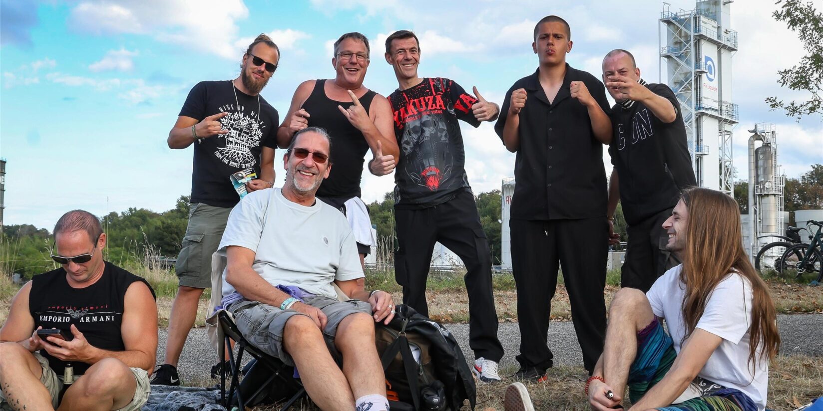 Bilder von den DJ Picknicks auf Phoenix West