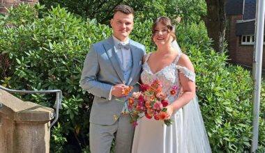Marie und Marvin Bremer heiraten in St. Josef-Kirche