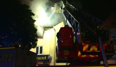 Nächtlicher Großeinsatz der Feuerwehr in Dortmund