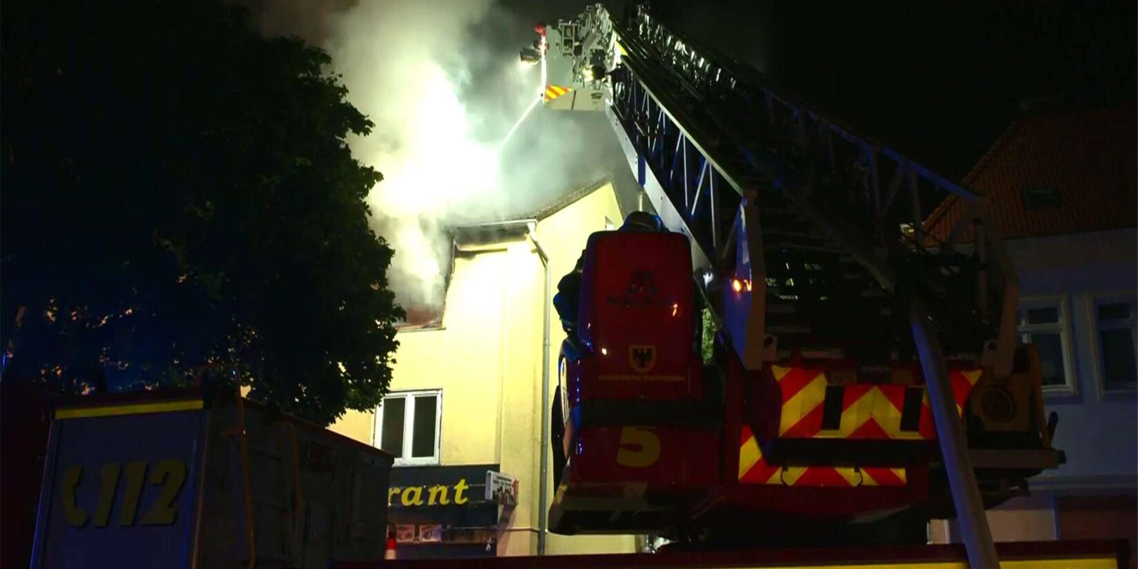 Nächtlicher Großeinsatz der Feuerwehr in Dortmund