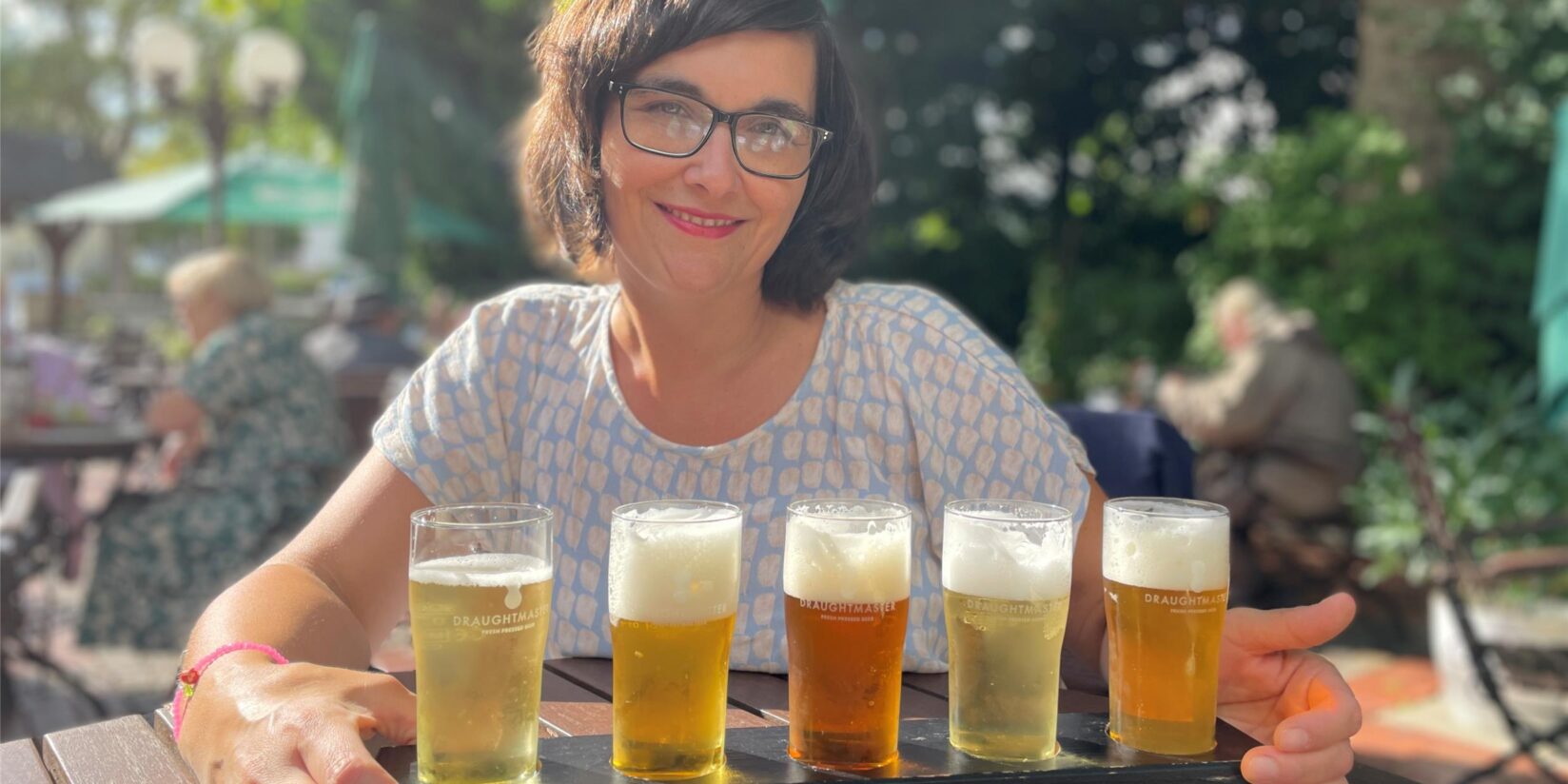 Wir testen den Biergarten im „Hopfen und Salz“