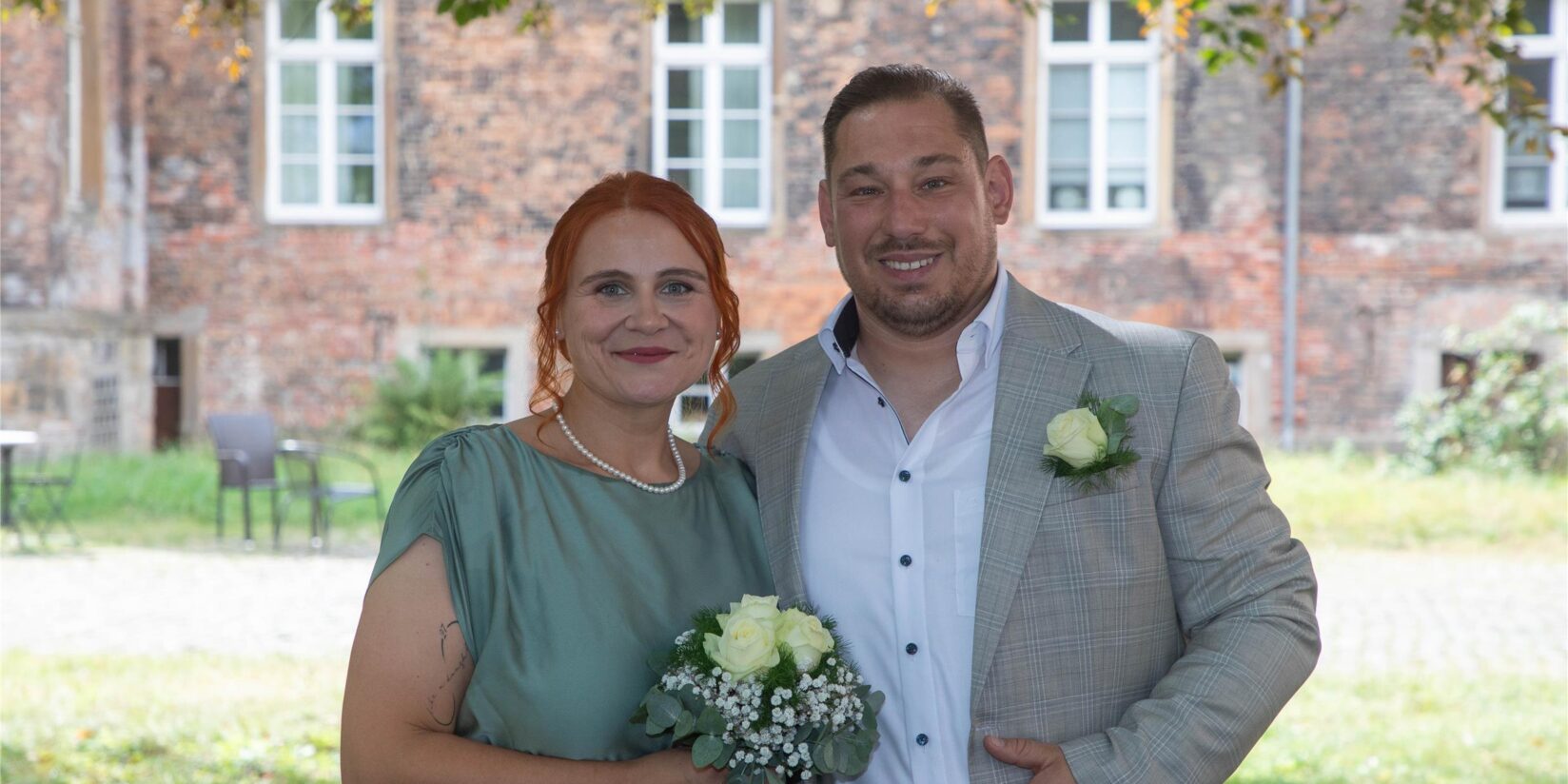 Kathrin und Patrick gehen Bund der Ehe ein