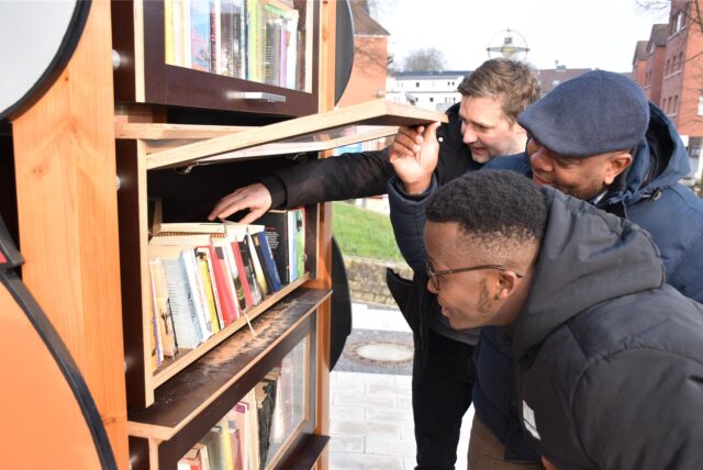 Einen neuen Bücherschrank plant Brechten Aktiv für das Neubaugebiet Brechtener Heide.