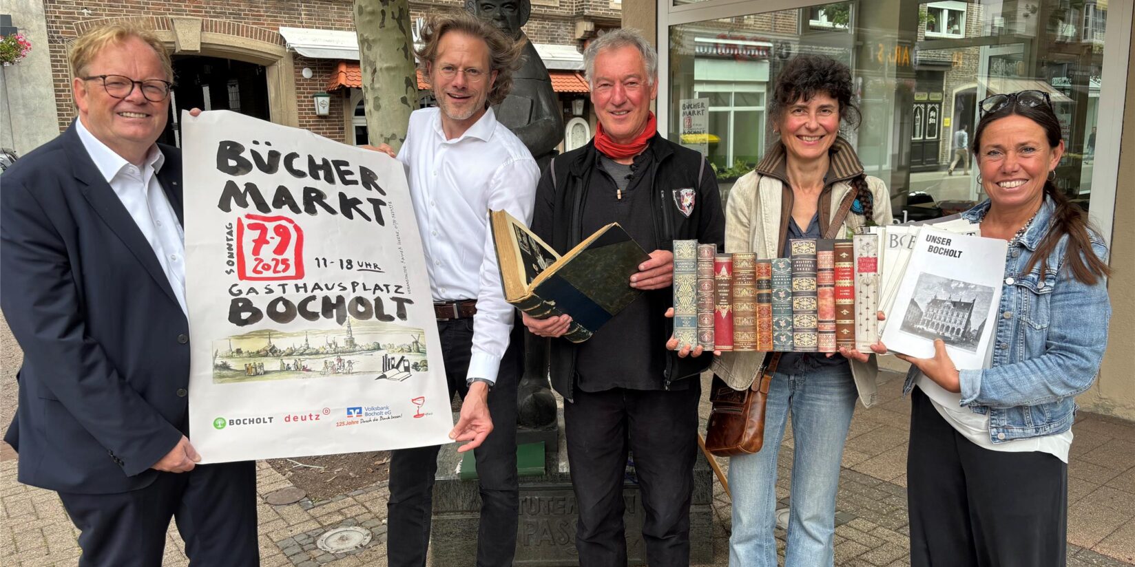 34. Bocholter Büchermarkt mit 34 Anbietern: Was neu sein wird