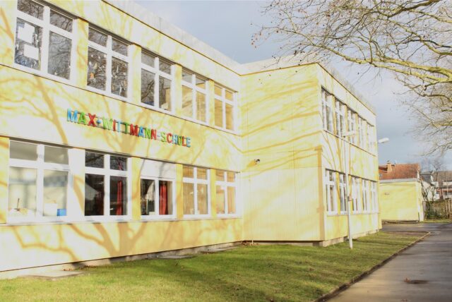 Während der Renovierung der Max-Wittmann-Schule in Eving war die Förderschule bereits früher für einige Jahre am Dollersweg in Wickede untergebracht.