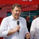 Bundesfinanzminister Lars Klingbeil (SPD) will im nordrhein-westfälischen Kommunalwahlkampf Klarheit schaffen, was die Städte und Gemeinden zu erwarten haben. (Archivbild)