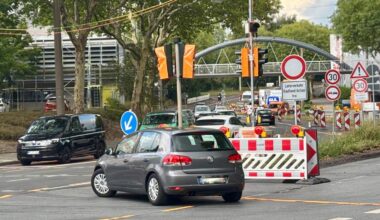 Baustelle sorgt für Irrfahrten am Altstadtring in Castrop-Rauxel