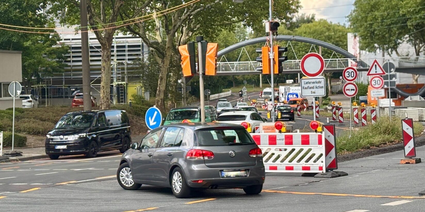 Baustelle sorgt für Irrfahrten am Altstadtring in Castrop-Rauxel