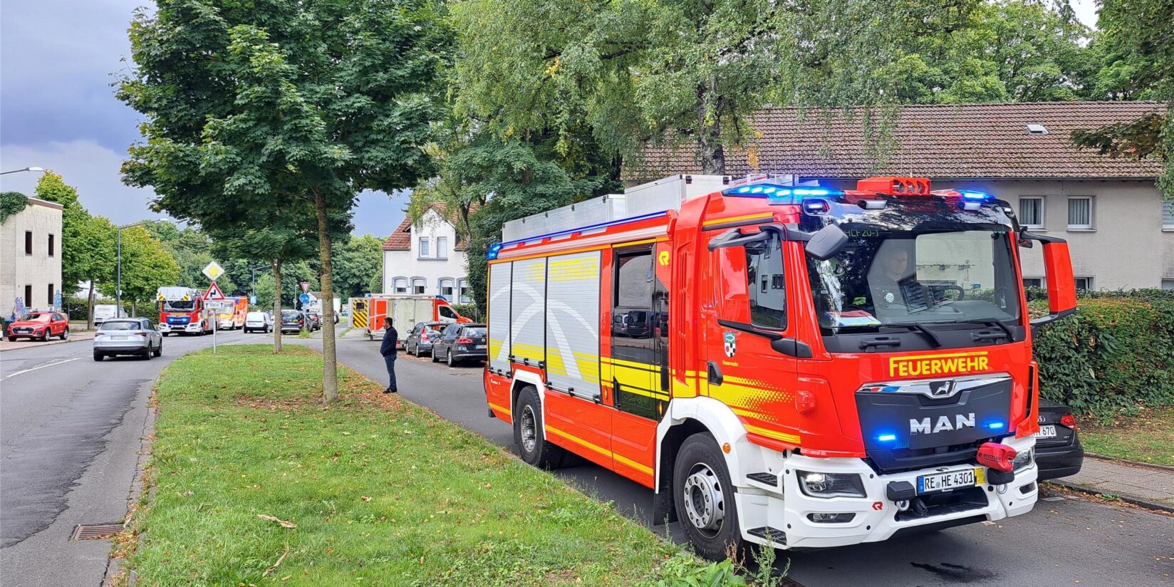 Fettexplosion an der Feldstraße – Eine Person verletzt