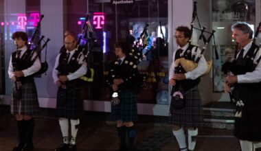 Irish Folk auf dem Castroper Marktplatz: Viele Bilder vom Nightshopping