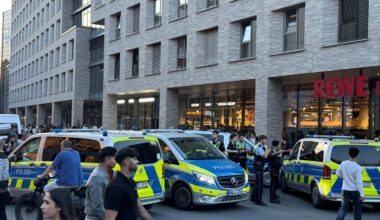 Mehrere Einsätze der Polizei rund um die Kampstraße
