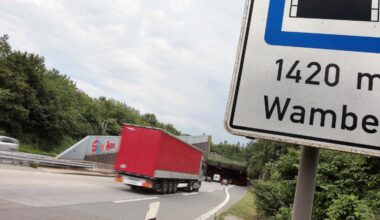 Tunnel Wambel wird gesperrt: Live-Verkehrsticker