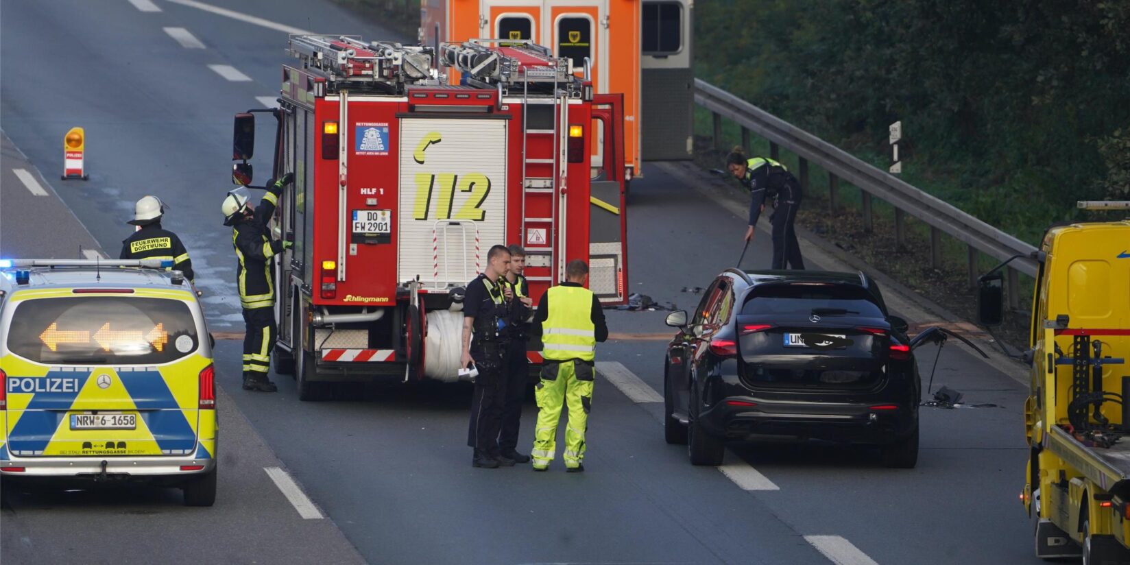 ++ Unfall und Stau auf der A2 ++ Live-Newsblog für Castrop-Rauxel