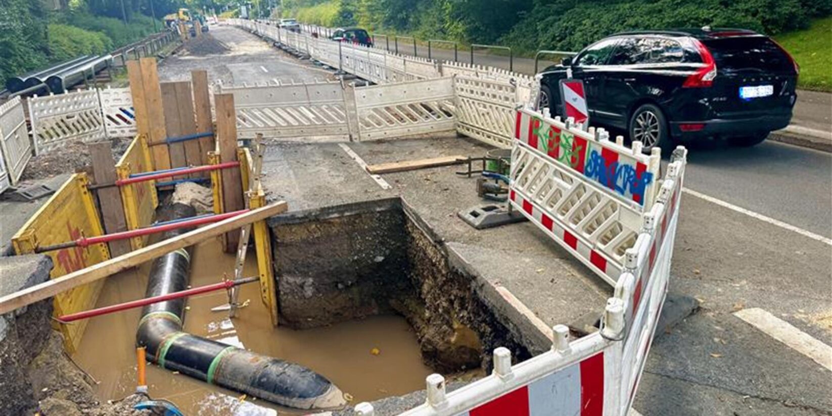 Parkplätze am Rombergpark bleiben weiter gesperrt