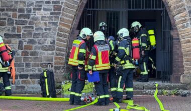 Brand in der alten Christuskirche