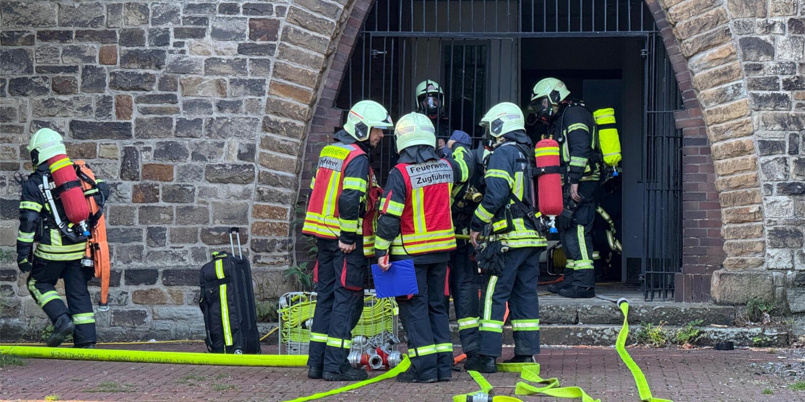Brand in der alten Christuskirche