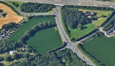 Zusammenstoß auf der Emscherallee nahe der A2
